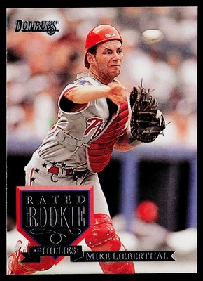 1995 Donruss #240 Mike Lieberthal Philadelphia Phillies - Image 1 of 2