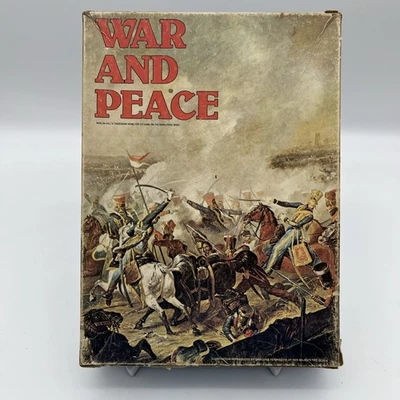 Guerra y Paz Juego de Guerras Napoleónicas Avalon Hill Librería Juego Foto 1 de 4