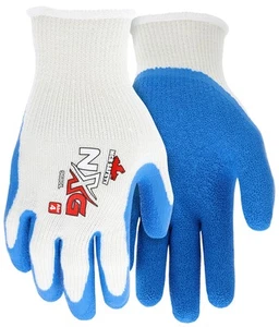 Memphis 9680XL Flex-Tuff Baumwolle/Poly mit blauem strukturiertem Latex, Gr. XL (12 Paar) - Bild 1 von 1