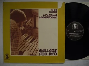 CHET BAKER WOLFGANG LACKERSCHMID Ballads For Two LP 1979 Germany Sandra VG+ - Picture 1 of 2