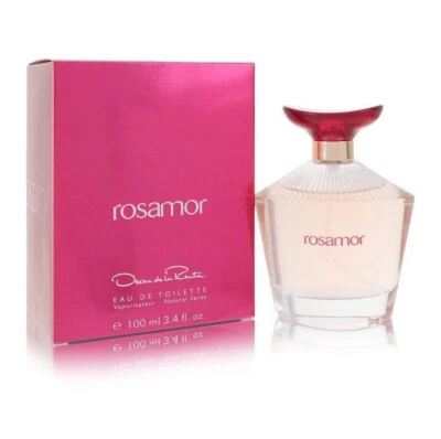 Rosamor Oscar De La Renta Eau Toilette Spray 3.4 OZ Mujer Fragancias Floral Rosa Foto 1 de 2