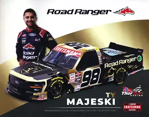 2024 TY MAJESKI “ROAD RANGER" #98 NASCAR CRAFTSMAN TRUCK CORRECT NAME POSTCARD - Picture 1 of 2