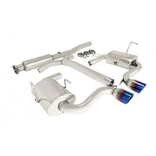 Sistema de escape Catback de acero inoxidable Manzo para 02-03 Mini Cooper S R53 1,6 L Foto 1 de 1