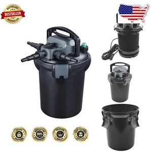 13-Watt UV Pond Filter - Easy Clean, Ideal for 1000 Gallons, Submersible Design - Picture 1 of 8