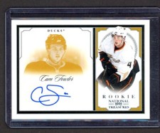 2010-11 Zenith National Treasures Autographs #205  Cam Fowler 27/99    *12010