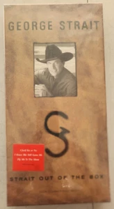 NEW SEALED IN PLASTIC George Strait Strait Out of the Box 4 CD Longbox Set 1995 - Picture 1 of 2