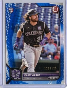 2022 Bowman blaues Muster #100 Ryan Vilade Serie #121/125 - Bild 1 von 1