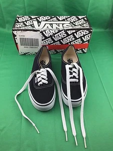 VINTAGE 1994 VANS NEW AUTHENTIC CLASSIC SNEAKERS CANVAS SHOES SIZE 6.5 - Picture 1 of 12