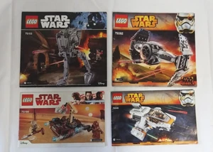 Lego Star Wars 75048, 75153, 75082 & 75198 Instruction Manual Booklet Only - Picture 1 of 5