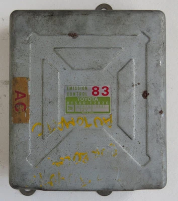 Toyota Corolla 1986 1987 OEM ECU ECM 89550-12830, 078200-3861, 83 Foto 1 de 2