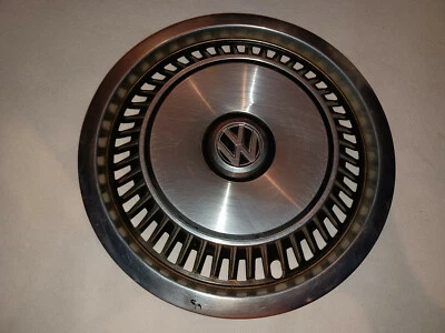 VW VOLKSWAGEN TAPACUBOS INOX RABBIT JETTA CADDY (JUEGO DE 2) Foto 1 de 2