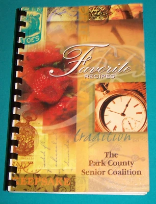 Park County Senior Coalition Cookbook 2001 Fairplay CO Colorado - Image 1 of 4