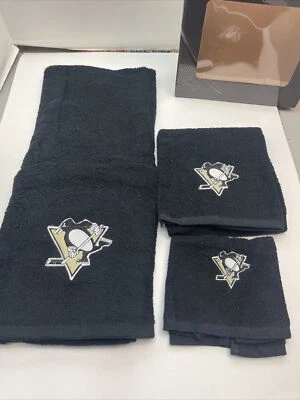 NHL Pittsburgh Penguins 3 Piece Towel Set Boxed Set - Image 1 of 4
