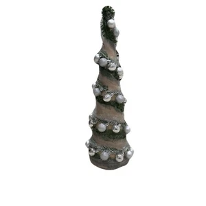 Decorated Tabletop 24” Handmade Christmas Tree - Picture 1 of 8