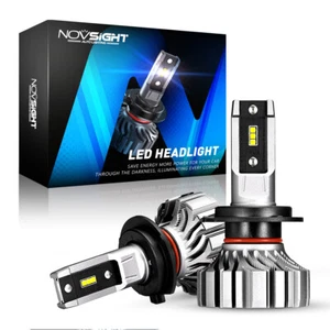 H7 LED HEADLIGHT BULBS PERFECT BEAM 6500K 10000LM HIGH POWER FANLESS 300% BRIGHT - Picture 1 of 12