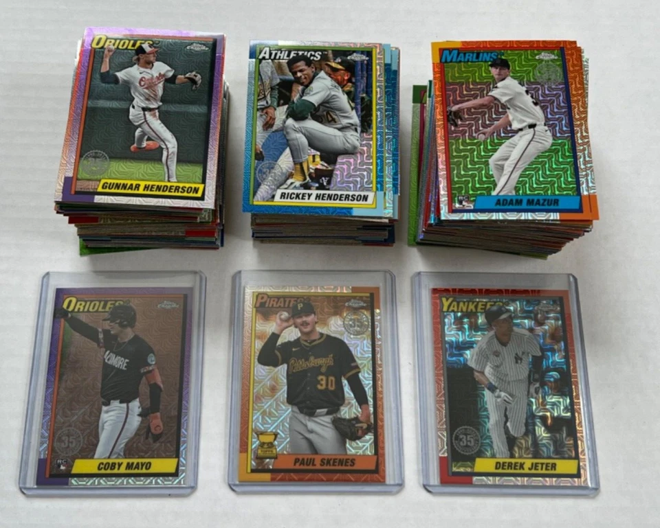 2025 Topps Chrome 1990 Mojo Silver Pack Refractors Complete Your Set / You Pick! - Image 1 of 1