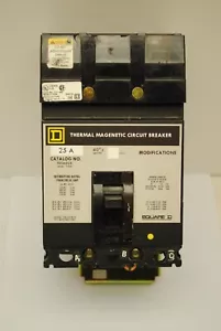New Take Out Square D # FH36025 I-Line Circuit Breaker 25-Amp, 3-Pole, 600-Volt - Picture 1 of 7