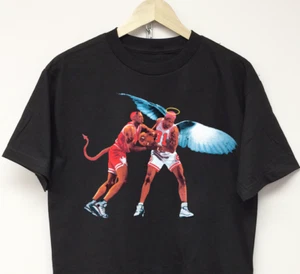 DENNIS RODMAN T-SHIRT vintage style graphic rap tee hip hop streetwear bulls y2k - Picture 1 of 3