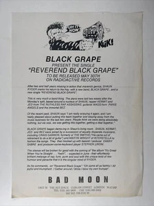 Happy Mondays Shawn Ryder Bez Black Grape Pulsar Liberación Orig Radiactivo 1995 - Imagen 1 de 14