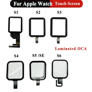 Touch Screen Glass Digitizer For Apple Watch Series 1 2 3 4 5 SE 6 Replacement - Photo 1/18