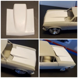 LEX'S SCALE MODELING Resin Bubble Hood for '72* & 69 Nova NEW AMT*/Revell 1/25 - Picture 1 of 8