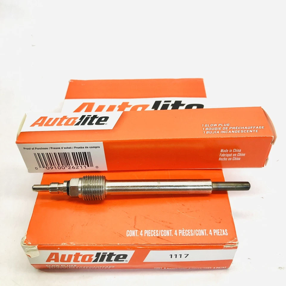 PACK DE 4 BUJÍAS INCANDESCENTES AUTOLITE 1117 Foto 1 de 1