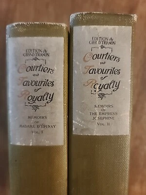 Courtiers and Favorites of Royalty Leon Vallee 1903 Vols 1 & 2 No. 404 of 1,000  - Image 1 of 4
