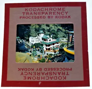 Kodachrome SLIDE | *1950s* Hong Kong TIGER BALM GARDEN Haw Par - RED BORDER - Picture 1 of 2