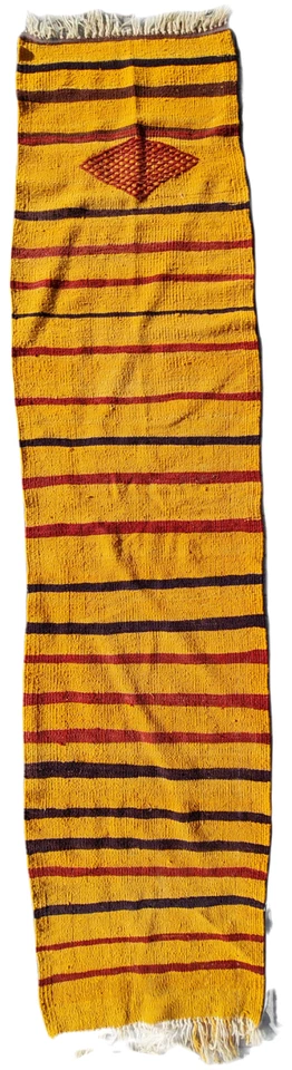 Alfombras amarillas 2x8, alfombra de cocina 2x8, alfombra de escalera 2x8, corredor amarillo, alfombra de pasillo 2x8 Foto 1 de 4