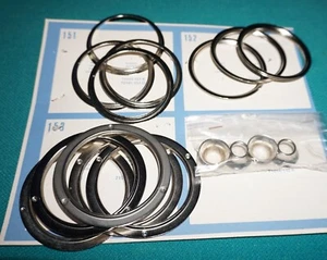 1931 Alfa Romeo 8C 2300 Monza Pocher 1/8 Taschen #151,152,153,154 Metallfelgen etc. - Bild 1 von 1