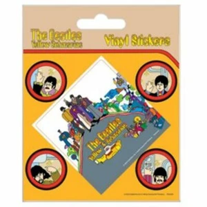 The Beatles set of 5 stickers - Official licensed merchandise - Bild 1 von 2