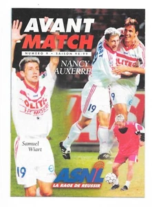 Avant Match - Saison 1998/1999 - Nr. 09 - Samuel Wiart - Nancy / Auxerre - Bild 1 von 1