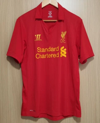 Camiseta de fútbol local vintage rara Liverpool FC 2012/2013 Warrior L Foto 1 de 4
