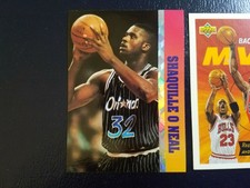 Shaquille O'Neal Orlando Magic 1993 Ball Street Platinum Stripe Oversize PROMO