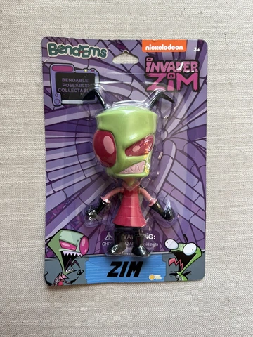 Bend-Ems INVADER ZIM Collectable Figurine Nickelodeon BendEms NEW SEALED Cover