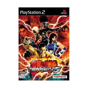 Tekken 5 Namco PlayStation2 PS2 Free Shipping with Tracking number New Japan JP