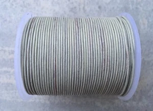 1mm 1.5mm Antique Ivory Leather Round Cord High Quality Round Leather Jewelry 78 - Picture 1 of 2