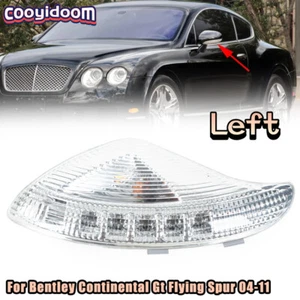 LH For Bentley Continental Gt Flying Spur 04-11 Rear Mirror LED Side Turn Signal - Picture 1 of 23