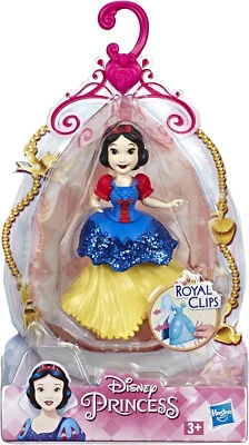 Hasbro Disney Princess SD Biancaneve Bambola Royal Clips - Immagine 1 di 2