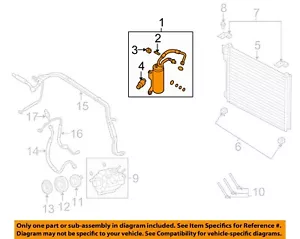 FORD OEM 08-14 E-150 Condenser, Compressor Lines-Accumulator GC2Z19C836C - Picture 1 of 2