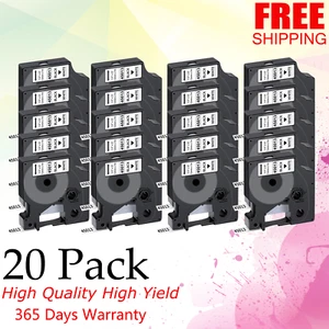 20X D1 Label Tape 45013 S0720530 Compatible For DYMO LabelManager 160 280 420P - Picture 1 of 1