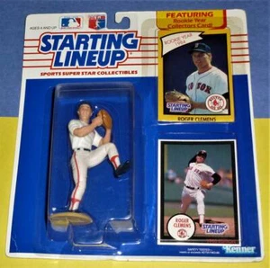 Roger Clemens 1990 Boston Red Sox alineación inicial + tarjeta de bonificación 1984 - Imagen 1 de 3