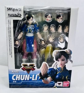 Bandai S.H.Figuarts Chun-Li 1/12 Action Figure Street Fighter V Japan - Picture 1 of 3