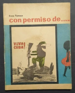 Humor Gráfico ""Con Permiso de"" Evora Tamayo Cuba Caricatura Internacional Firmada - Imagen 1 de 24