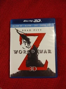 World War Z (3D/Blu-ray/DVD, 2013, 3-Disc Set, Unrated, Read) - Picture 1 of 4