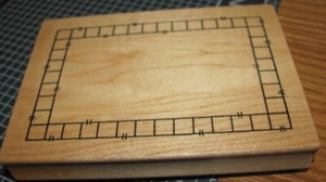 Darcies Rubber Stamps FRAME 5 INCH ACROSS GENTLY USED - Picture 1 of 2