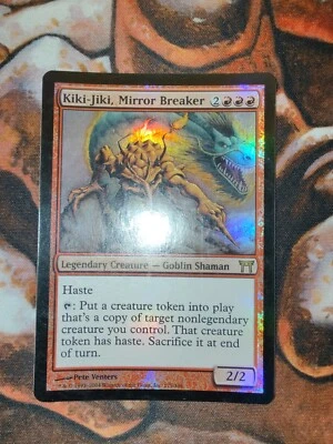 FOIL Kiki-Jiki, Mirror Breaker Kamigawa CHK MTG Magic the Gathering 1st Edition - Image 1 of 2