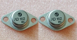 NOS MATCHED COUPLE x2 TUNGSRAM Germanium PNP Transistor AD162 AF Power 32V / 3A - Picture 1 of 5