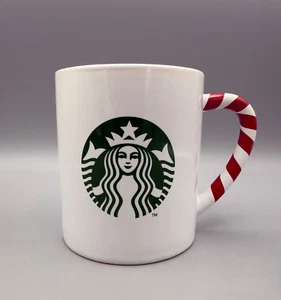 Starbucks 2013 Candy Cane Handle Christmas Ceramic Mug - Picture 1 of 9