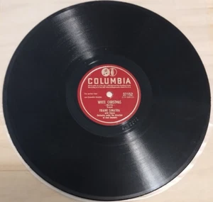 Columbia 10" 78RPM Frank Sinatra White Christmas/Jingle Bells - Picture 1 of 2